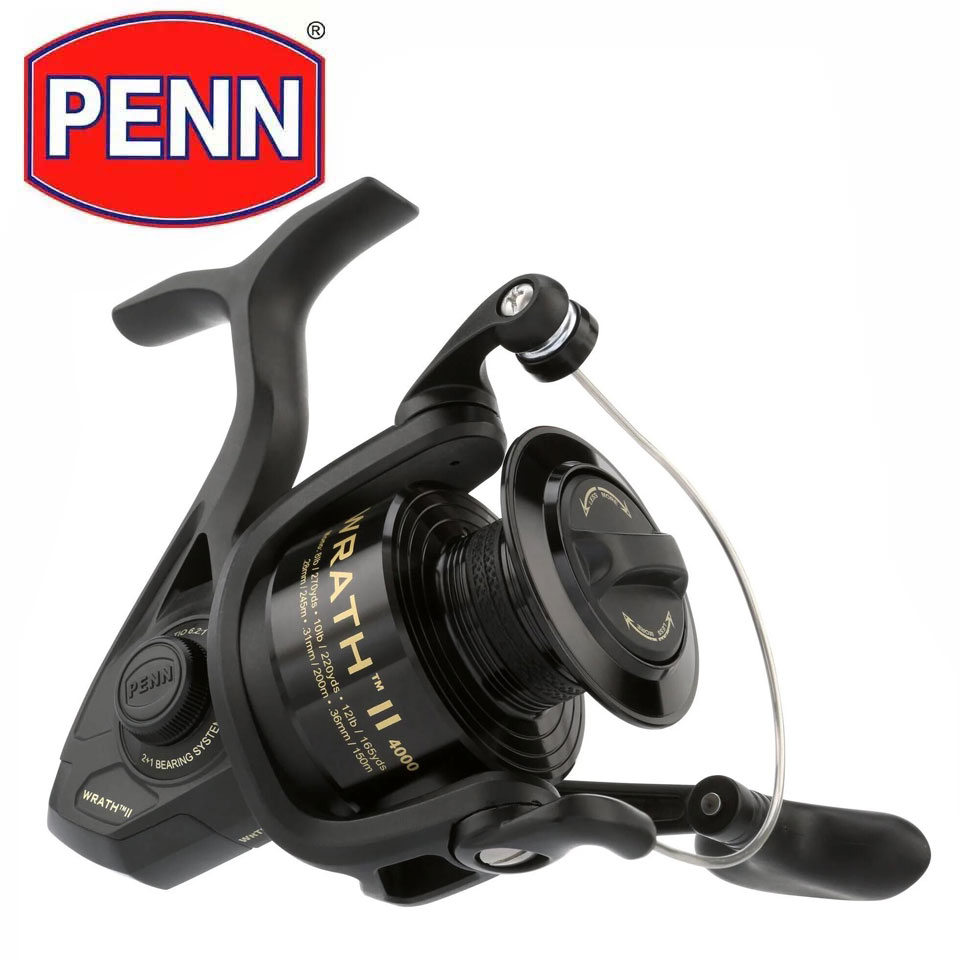 Abu Garcia Reel Max - PENN WRATH II gulungan putar 2500-8000