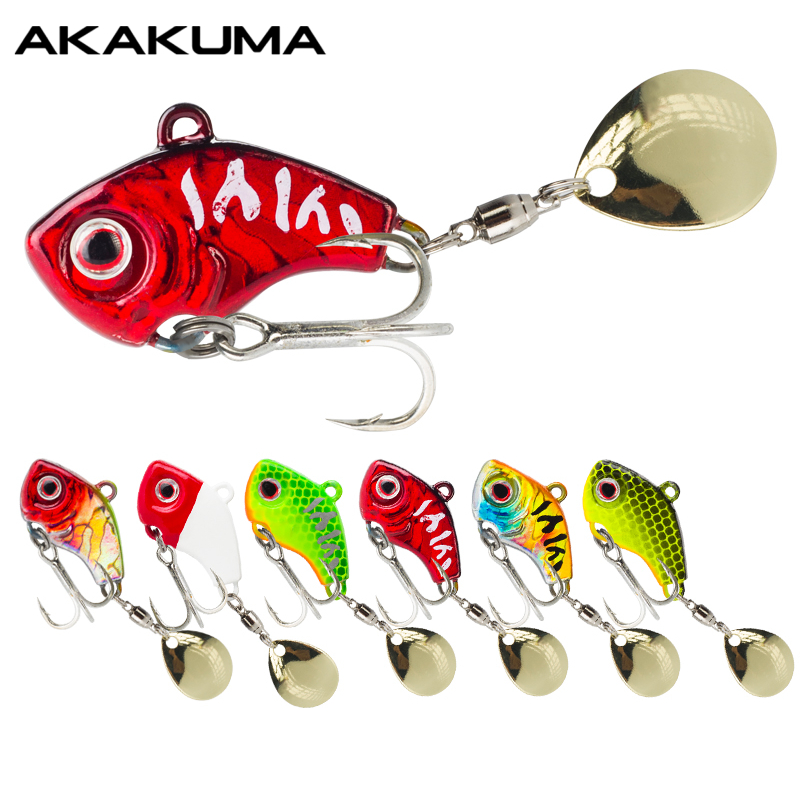 Fishing Lure Spinnerbait - 6PC 5g/7g/10g/14g/20g Umpan Pancing Logam Berputar