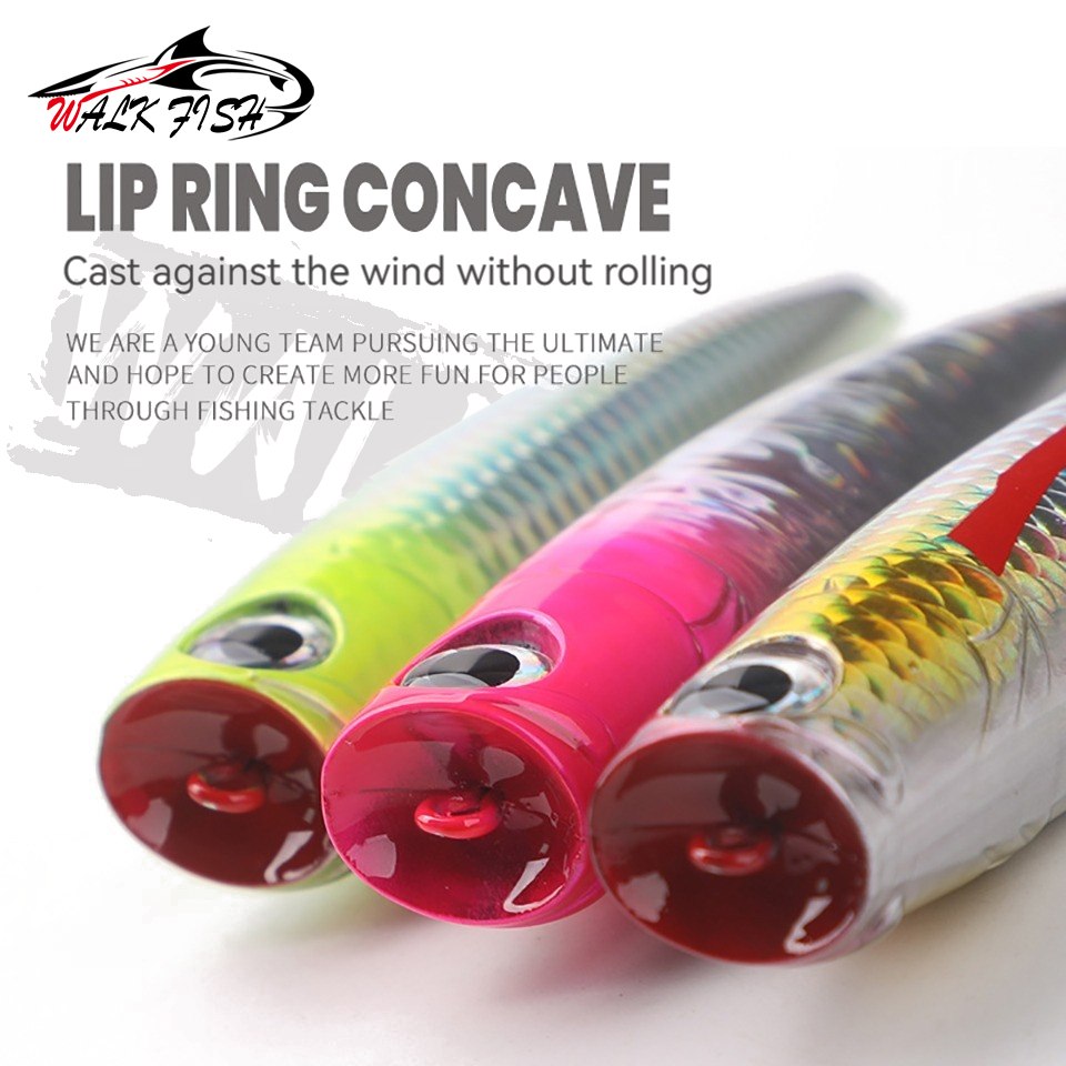 WALK FISH 1 Buah 110Mm 25G Ump - Fishing Lure Popper ulasan dan harga