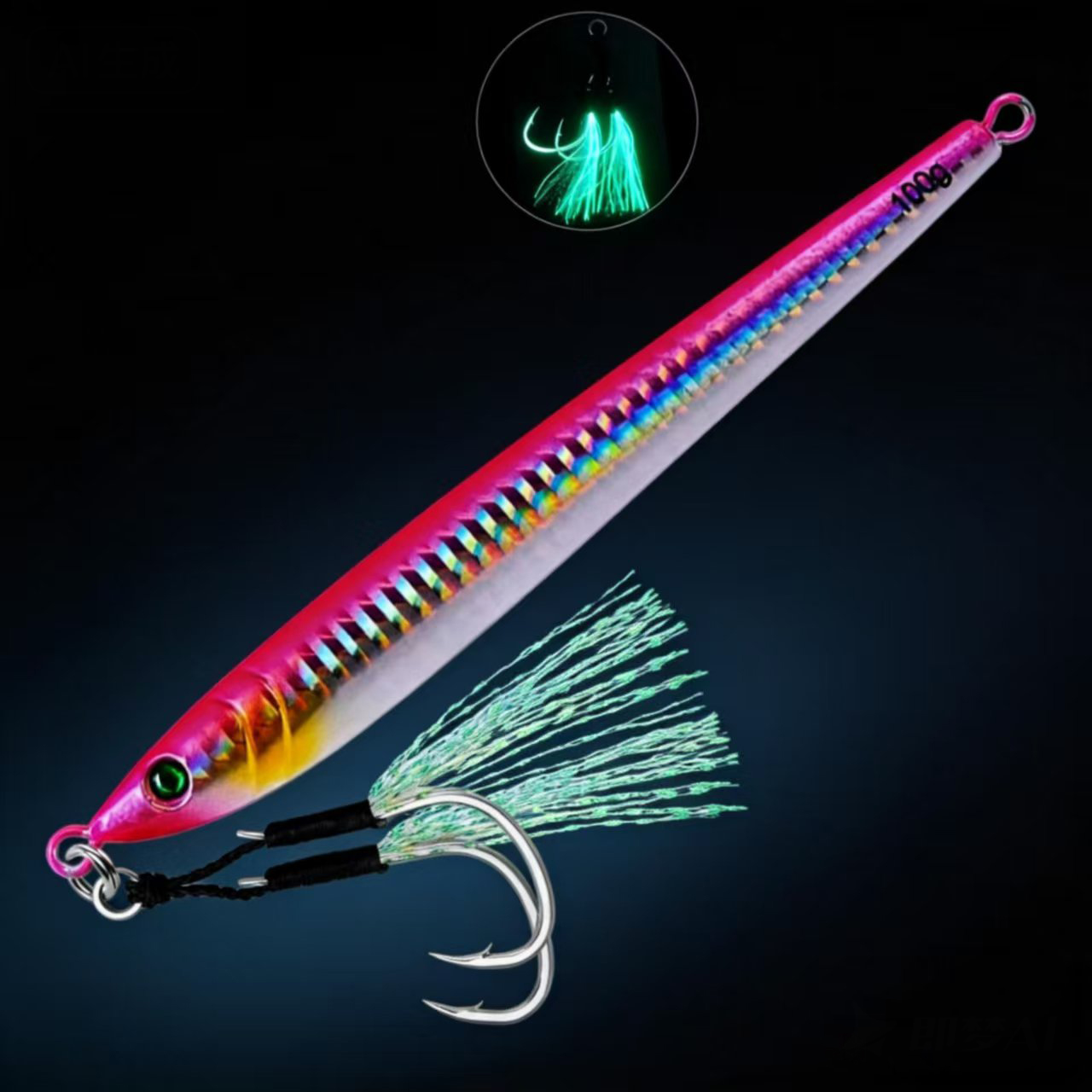 Umpan pancing Jig logam cor 5  - Fishing Lure Buzzbait ulasan dan harga