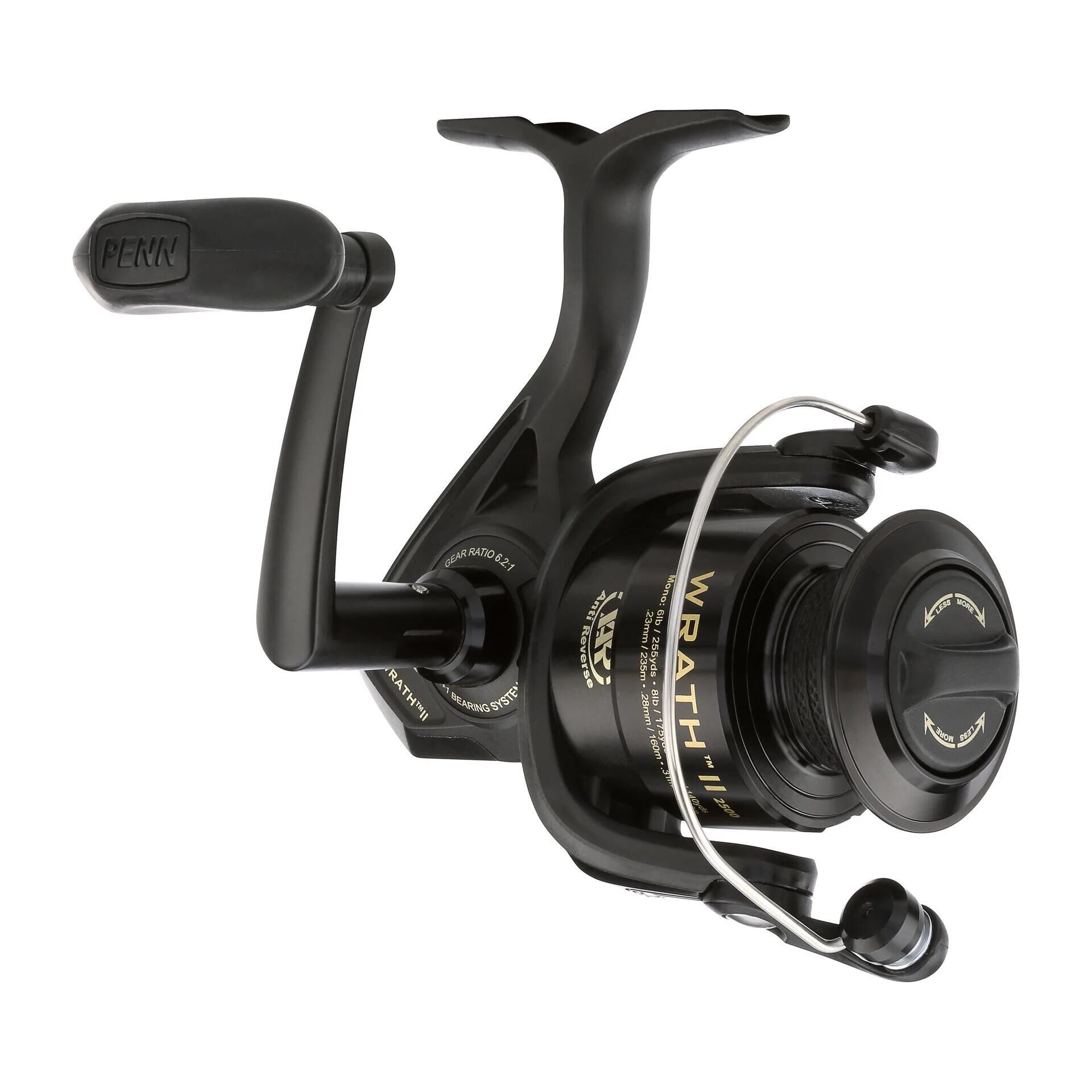 PENN WRATH II gulungan putar 2 - Abu Garcia Reel Max ulasan dan harga