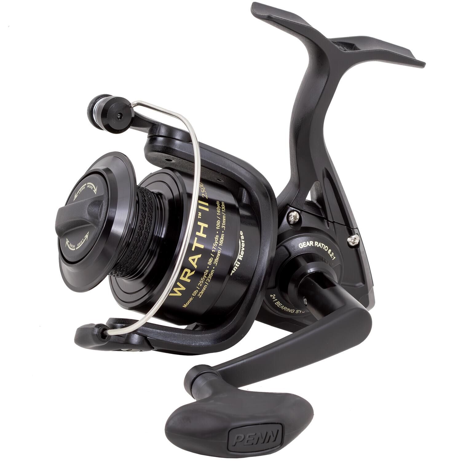 PENN WRATH II gulungan putar 2 - Abu Garcia Reel Max ulasan dan harga