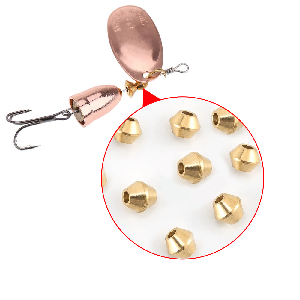 40 pcs Manik-manik Pancing Kun - Fishing Lure Spinnerbait ulasan dan harga