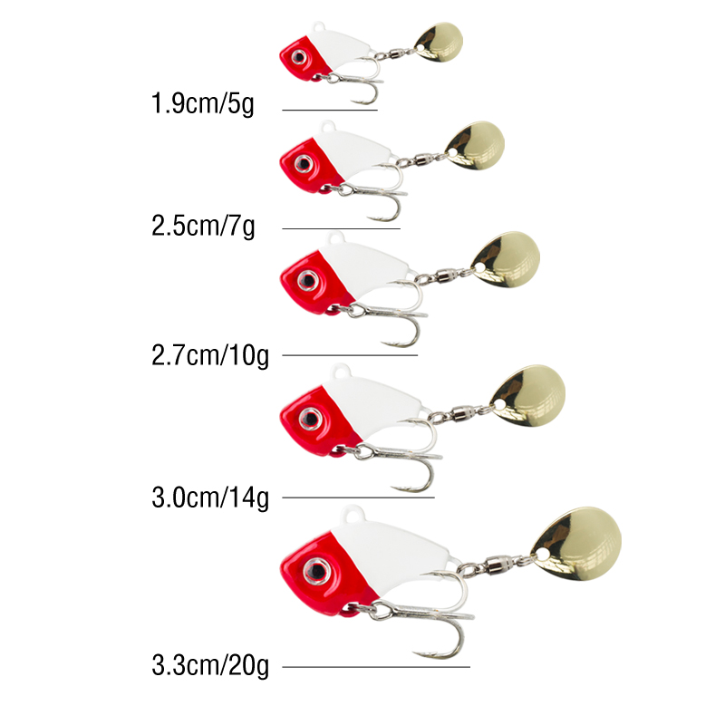 6PC 5g/7g/10g/14g/20g Umpan Pa - Fishing Lure Spinnerbait ulasan dan harga