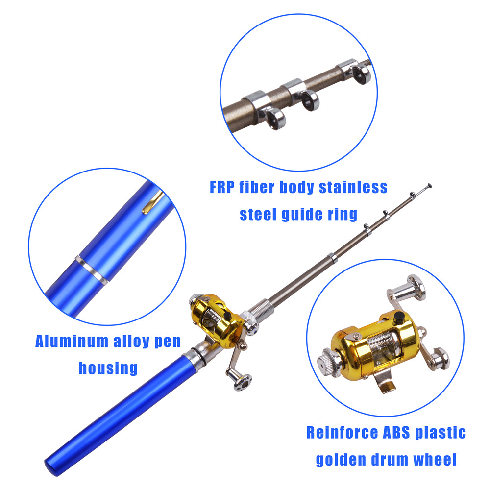Joran pancing es Mini, tongkat - Fishing Lure Jig ulasan dan harga