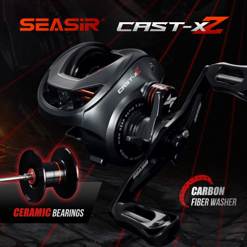 SEASIR Cast X2 gulungan umpan  - Kastking Reel Zephyr ulasan dan harga